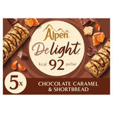 Alpen Delight Cereal Bars Chocolate Caramel & Shortbread   5 per pack GOODS M&S   