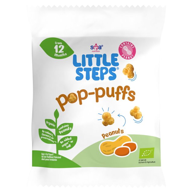 SMA Little Steps Pop-Puffs Peanut   7g