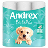 Andrex Coconut Fresh Toilet Roll   9 per pack GOODS M&S   