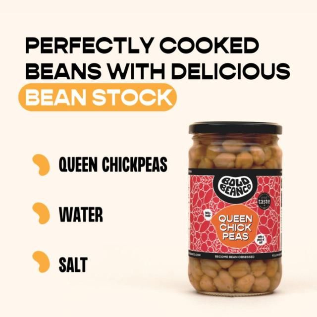 Bold Bean Co Queen Chickpeas   570g