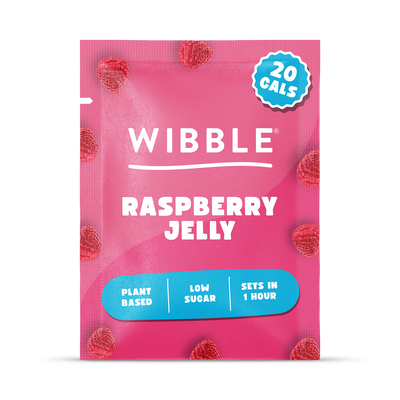 Holland & Barrett Wibble Raspberry Vegan Jelly Crystals 57g- Buy online at McGrocer