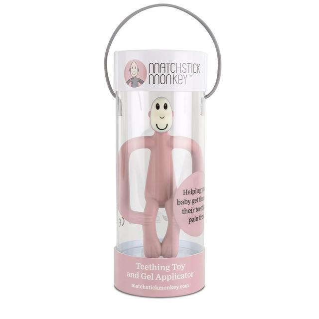 Matchstick Monkey Original Teething Toy - Dusty Pink GOODS M&S   