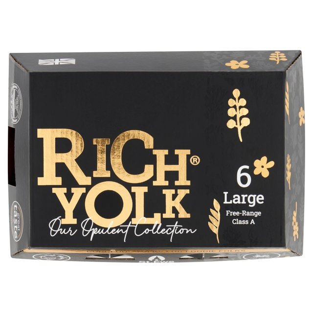 St Ewe Opulent Large Rich Yolk Free Range Eggs   6 per pack