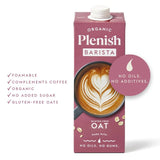 Plenish Organic Oat Barista Milk Long Life   1L GOODS M&S   