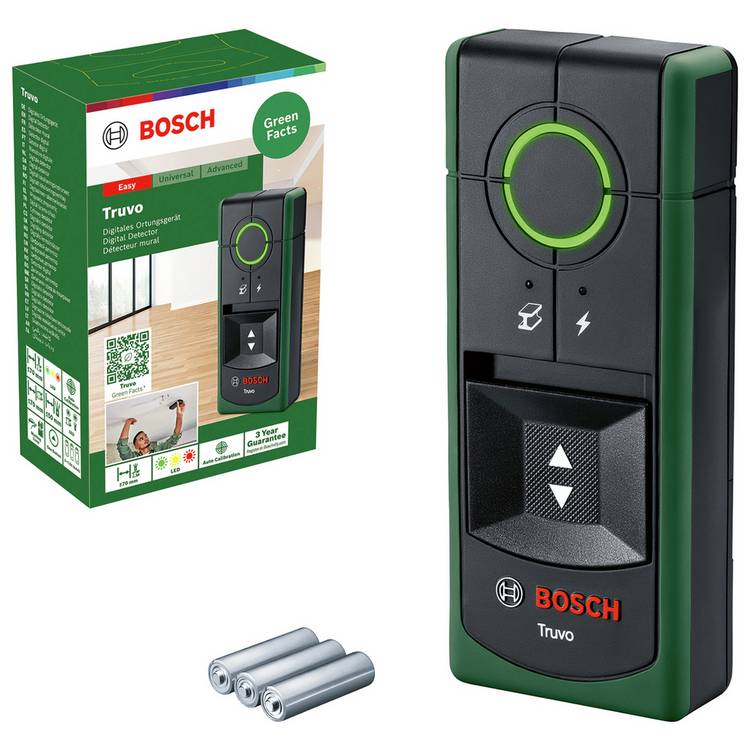 Bosch Truvo electrical detector for wires and metal (British brand)