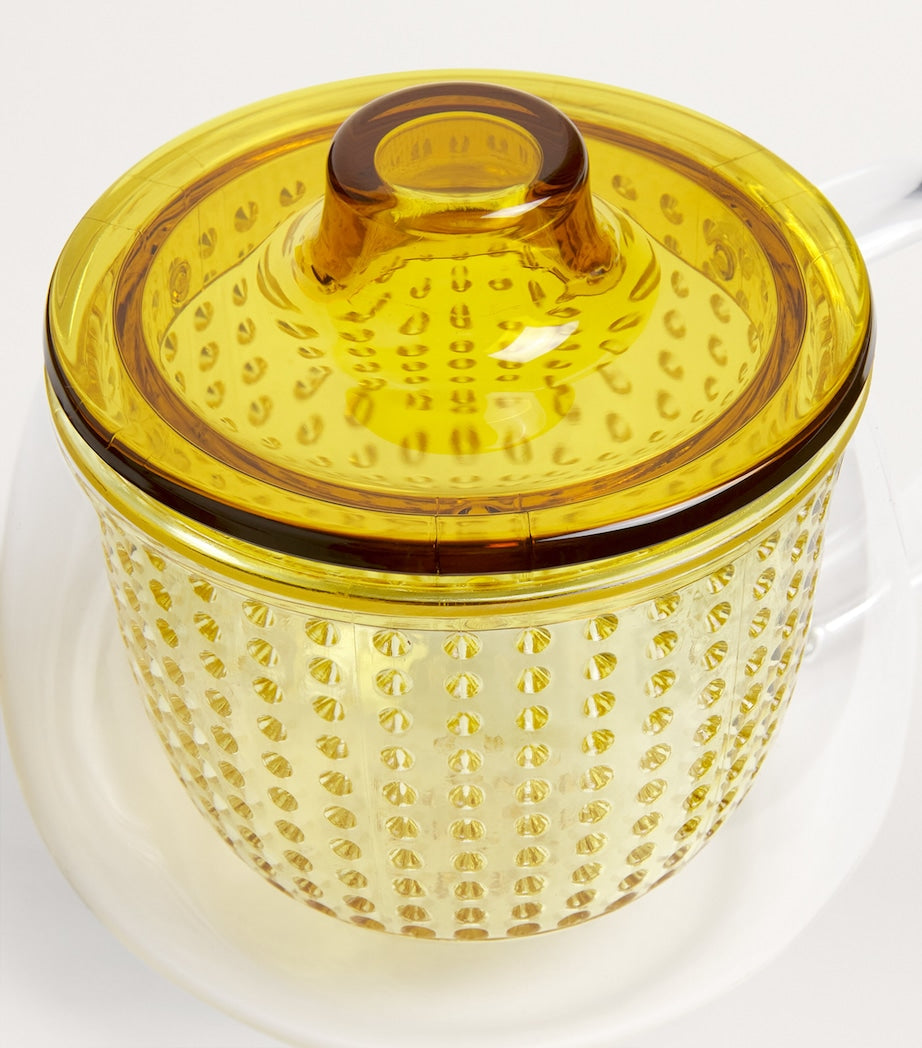 Harrods Unitea Unimug glass mug, UK version