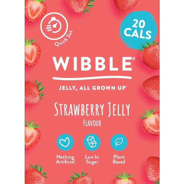 Wibble Strawberry Jelly Crystals   57g GOODS M&S   