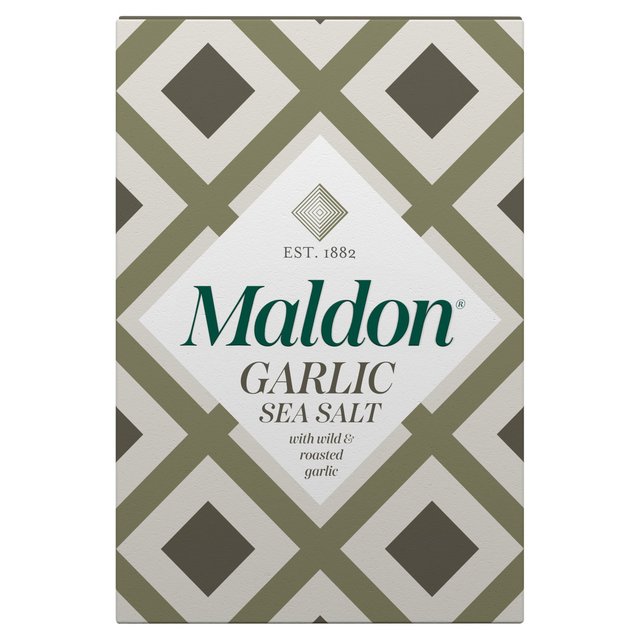 Maldon Salt Wild and Roasted Garlic   100g GOODS M&S   