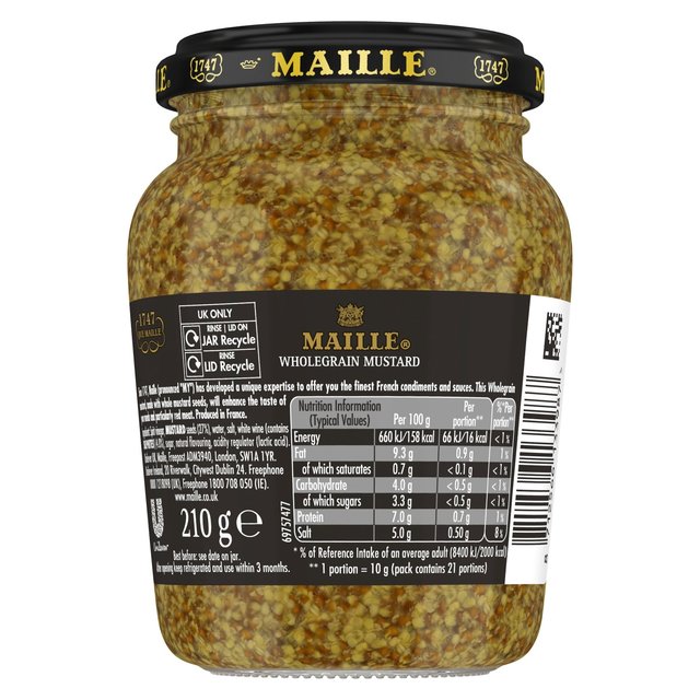 Maille Wholegrain Mustard    210g GOODS M&S   