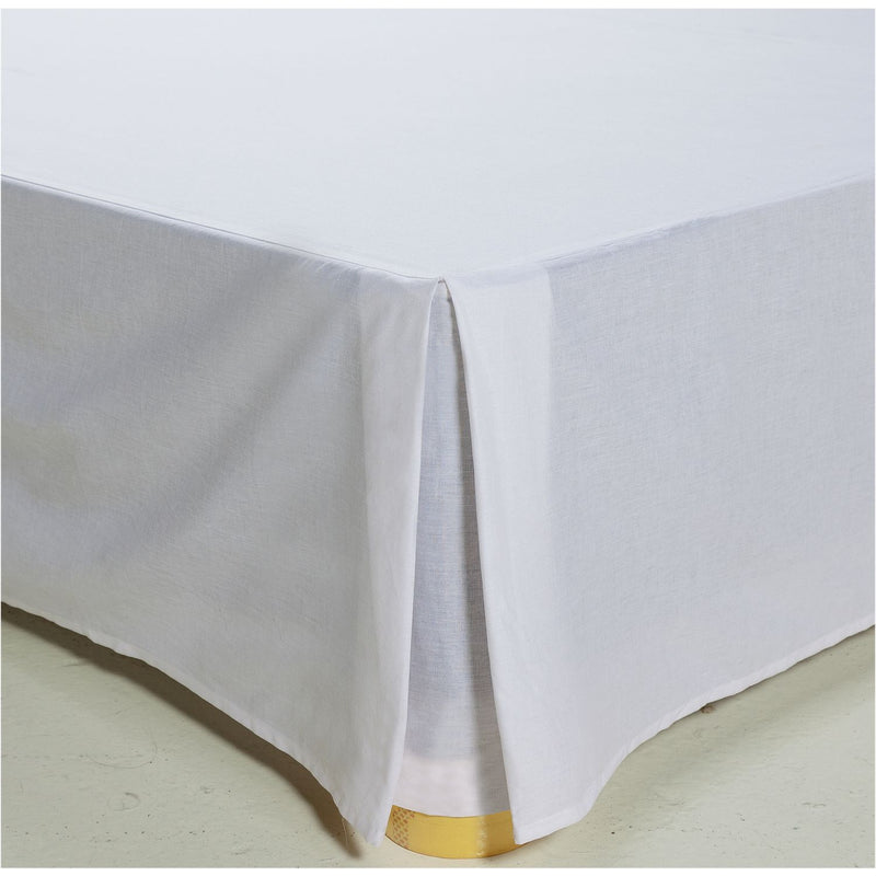Argos Home Easycare Plain White Valance - Kingsize