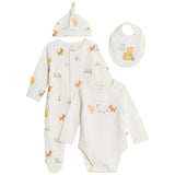 M&S Winnie the Pooh Starter Set 4 Pack Newborn-9 Months GOODS M&S   