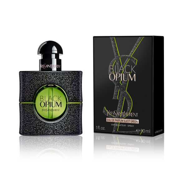 YSL Black Opium Illicit Green Eau de Parfum 30ml Perfumes, Aftershaves & Gift Sets Boots   