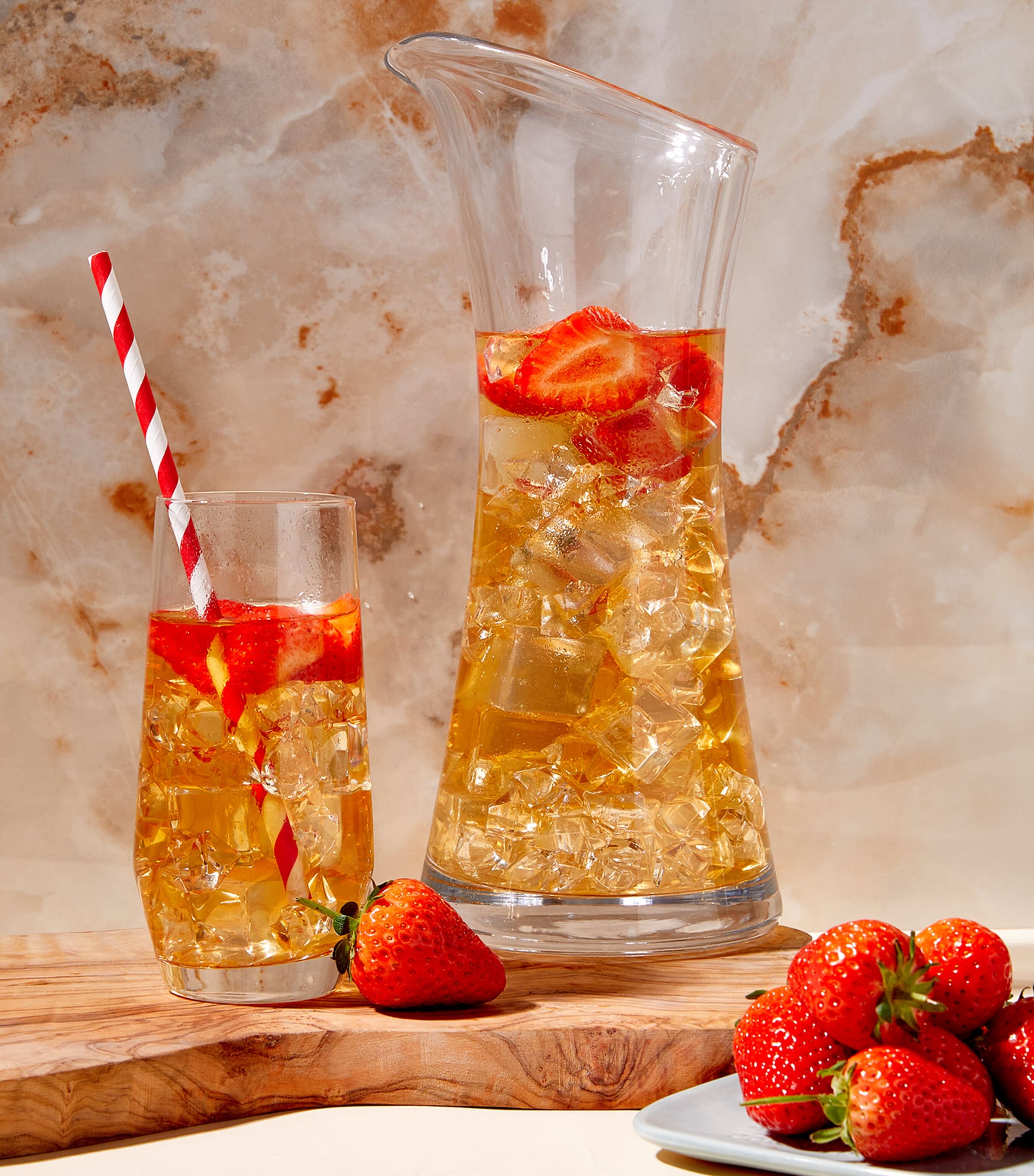 Strawberry Flavoured Black Loose Leaf Tea 125g