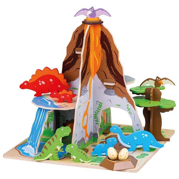 Bigjigs Toys Dinosaur Island Playset GOODS Superdrug   