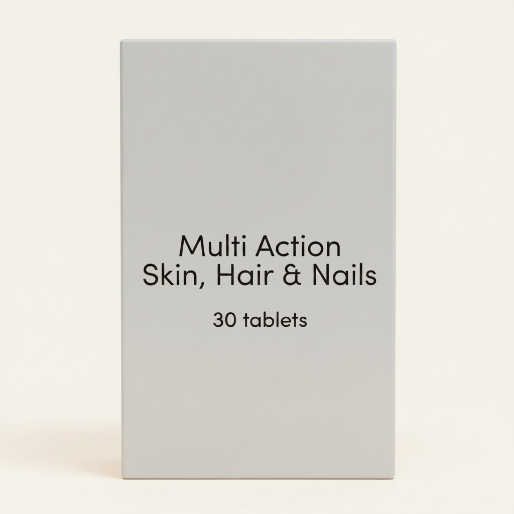 Holland & Barrett Expert Multi Action Skin Hair and Nails Tablets 30ct, UK version