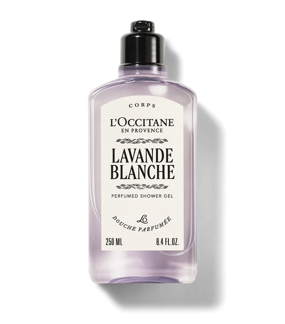 L'Occitane Lavande Blanche shower gel 250ml, UK version