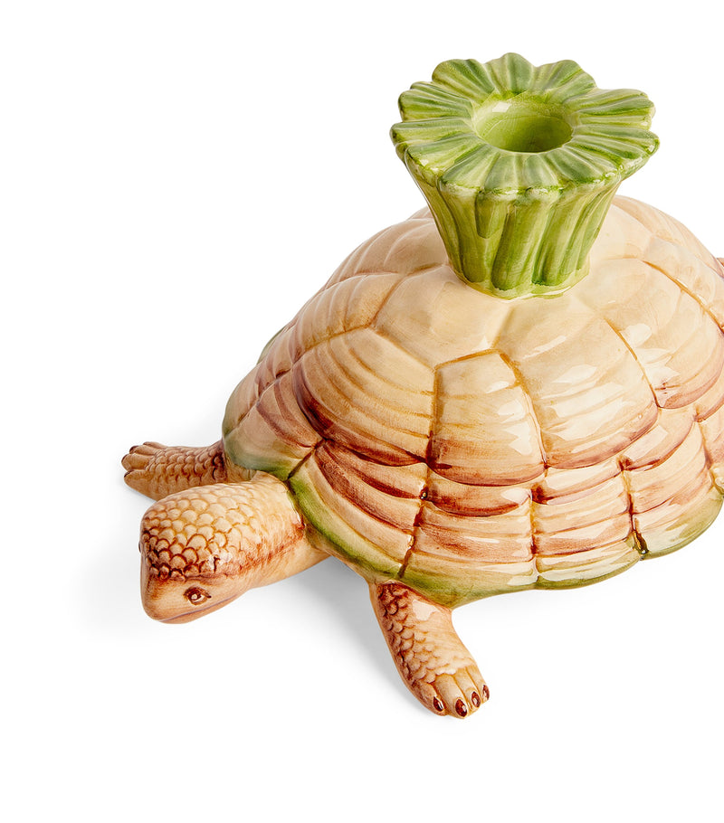 Les-Ottomans turtle candle holder, UK version