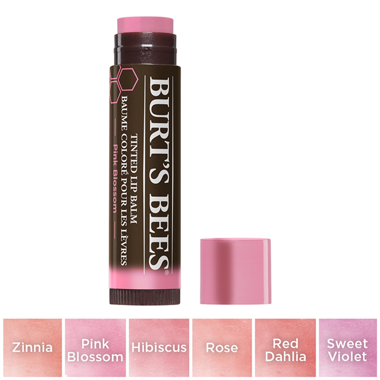 Burt's Bees Pink Blossom Tinted Lip Balm 4.25g