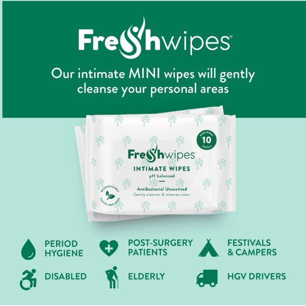 FreshWipes Unscented Intimate Wipes (two pack) GOODS Superdrug   