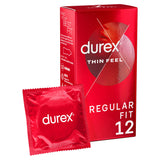 Durex Thin Feel Condoms x12 sexual wellbeing Sainsburys   