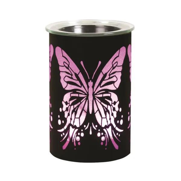 Aroma wax melter black colour-changing 12cm, imported from the UK