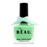 BEAU Polish nail polish neon green 10ml, UK version