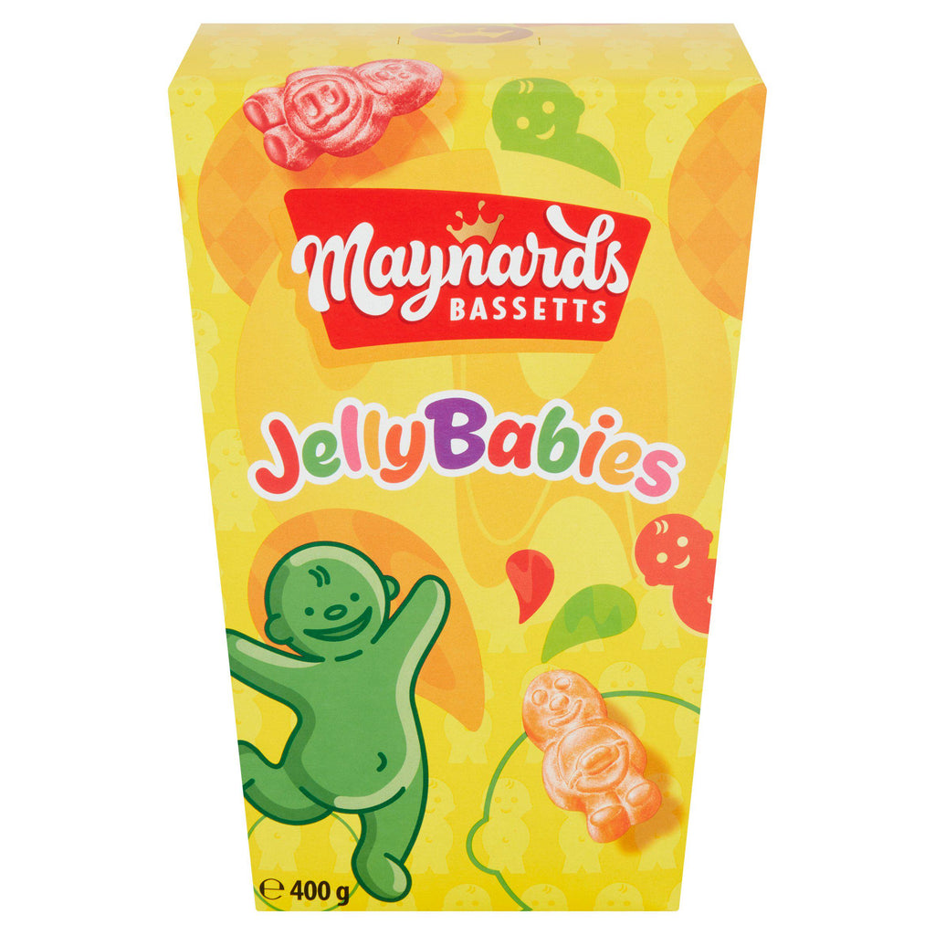 Maynards Bassetts Jelly Babies Sweets Carton 350g