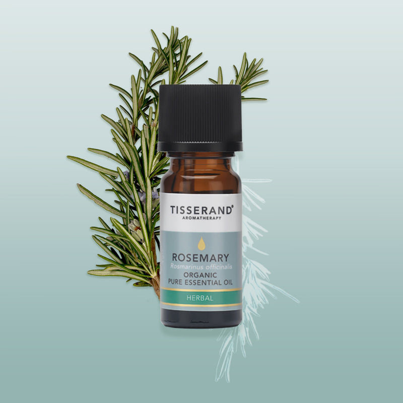 Tisserand Rosemary Organic Pure Essential Oil 9ml (British brand)