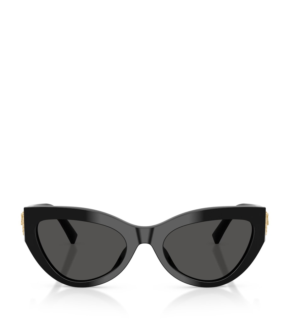 Dolce&Gabbana cat-eye sunglasses with gold hearts, UK version