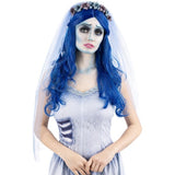 Smiffys Corpse Bride Emily wig, imported from the UK