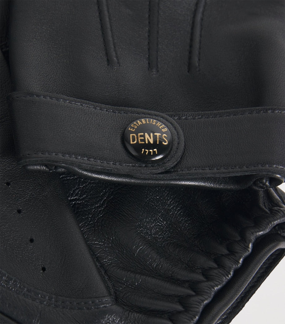 DENTS leather touchscreen Rollestone gloves - British product