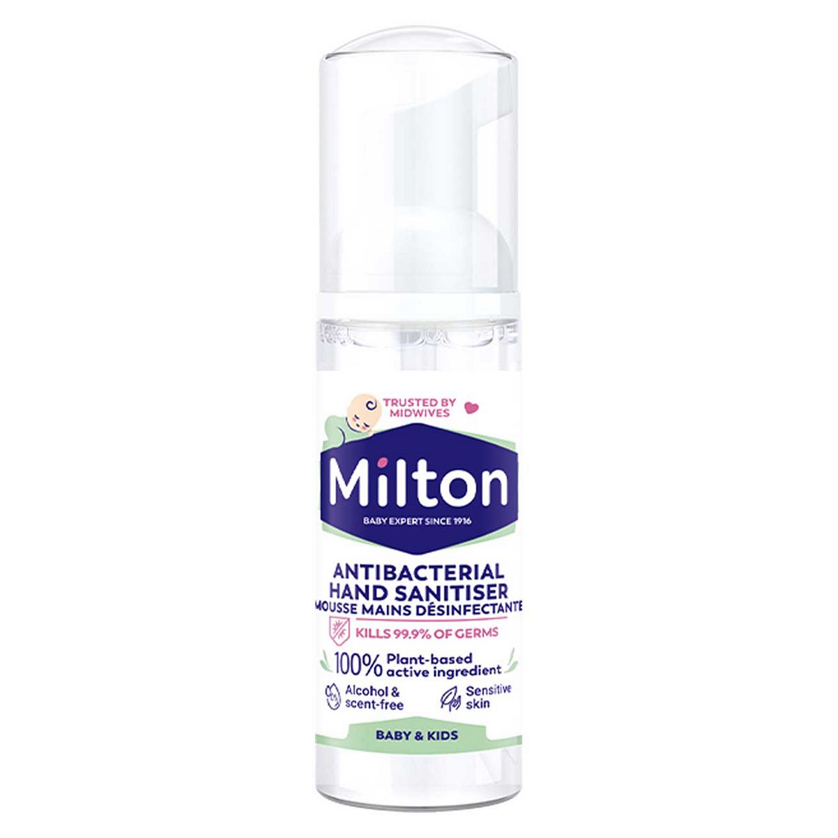 Milton Antibacterial Hand Sanitiser 50ml Toys & Kid's Zone Boots   