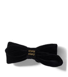 Miu Miu velvet bow hair clip British product