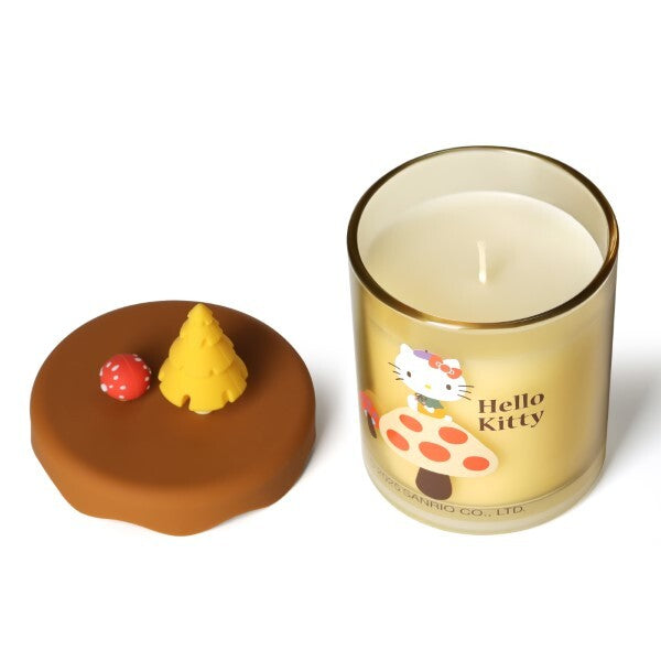 Hello Kitty autumn vanilla crème brulee scented candle 206g (British brand)