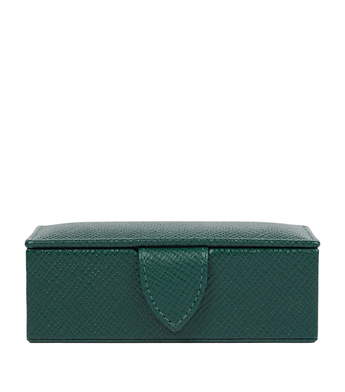Panama Leather Cufflink Box