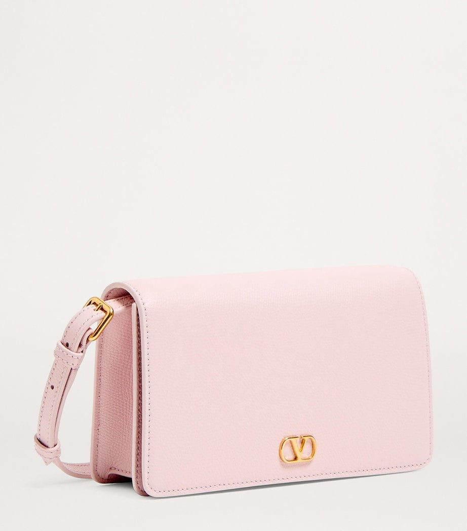 Valentino Garavani mini VLogo shoulder bag in calf leather, UK version