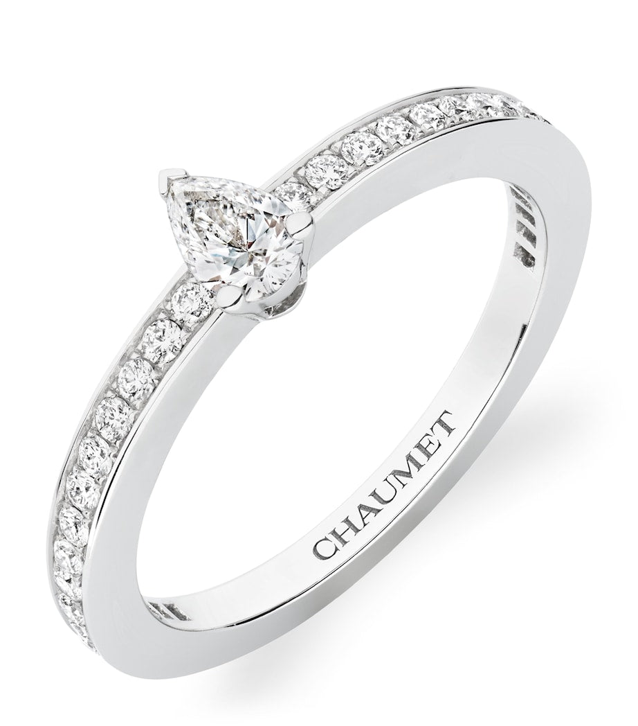 Chaumet Joséphine platinum diamond ring - British product