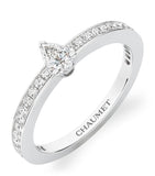 Chaumet Joséphine platinum diamond ring - British product