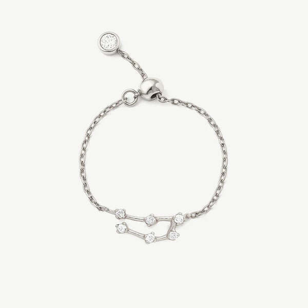 MUCHV Capricorn constellation ring adjustable, UK version