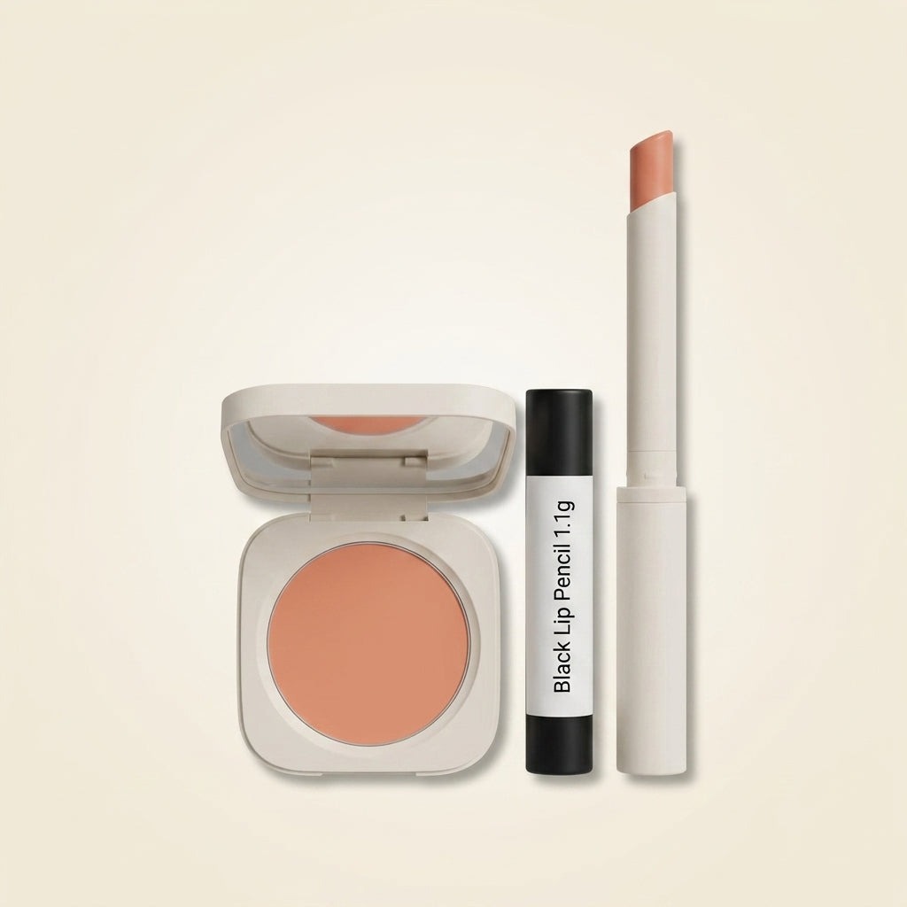 No7 Pro Artist cheek and lip bundle, imported from the UK