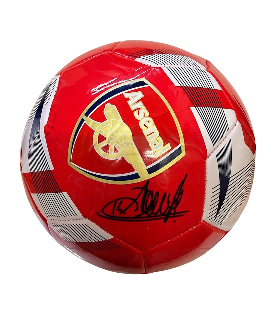 Leipzig Galleries Thierry Henry autographed football 26cm collectible (British brand)