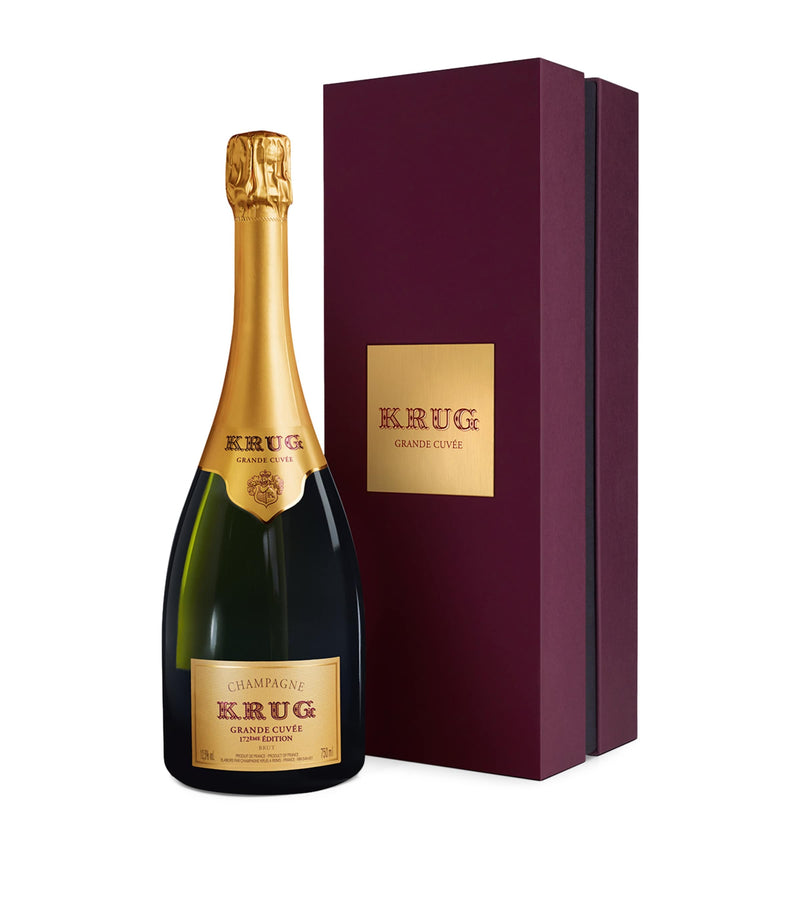 Krug Champagne Grande Cuvée 172ème Édition Non-Vintage 75cl, UK version