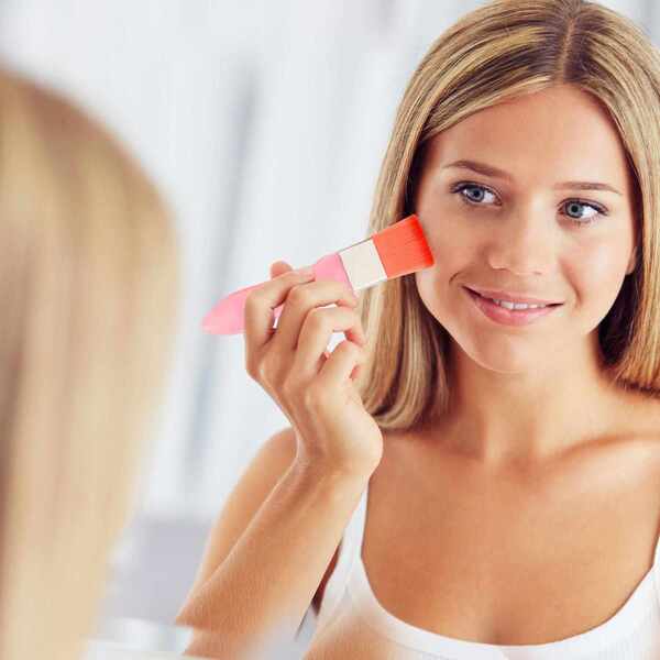 Envie colourful makeup paintbrush Style MX04 pink (British brand)