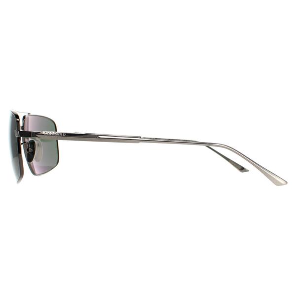 Chopard black polarised sunglasses aviator style, UK version