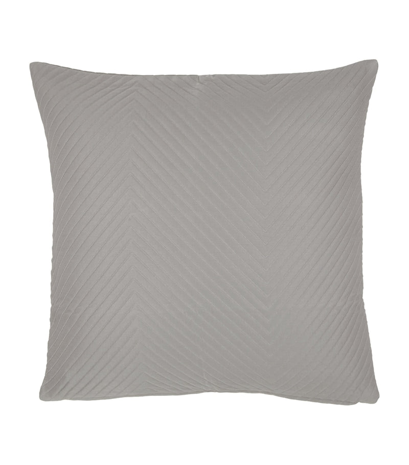 Frette Herringbone cushion cover 65cm x 65cm, imported from the UK