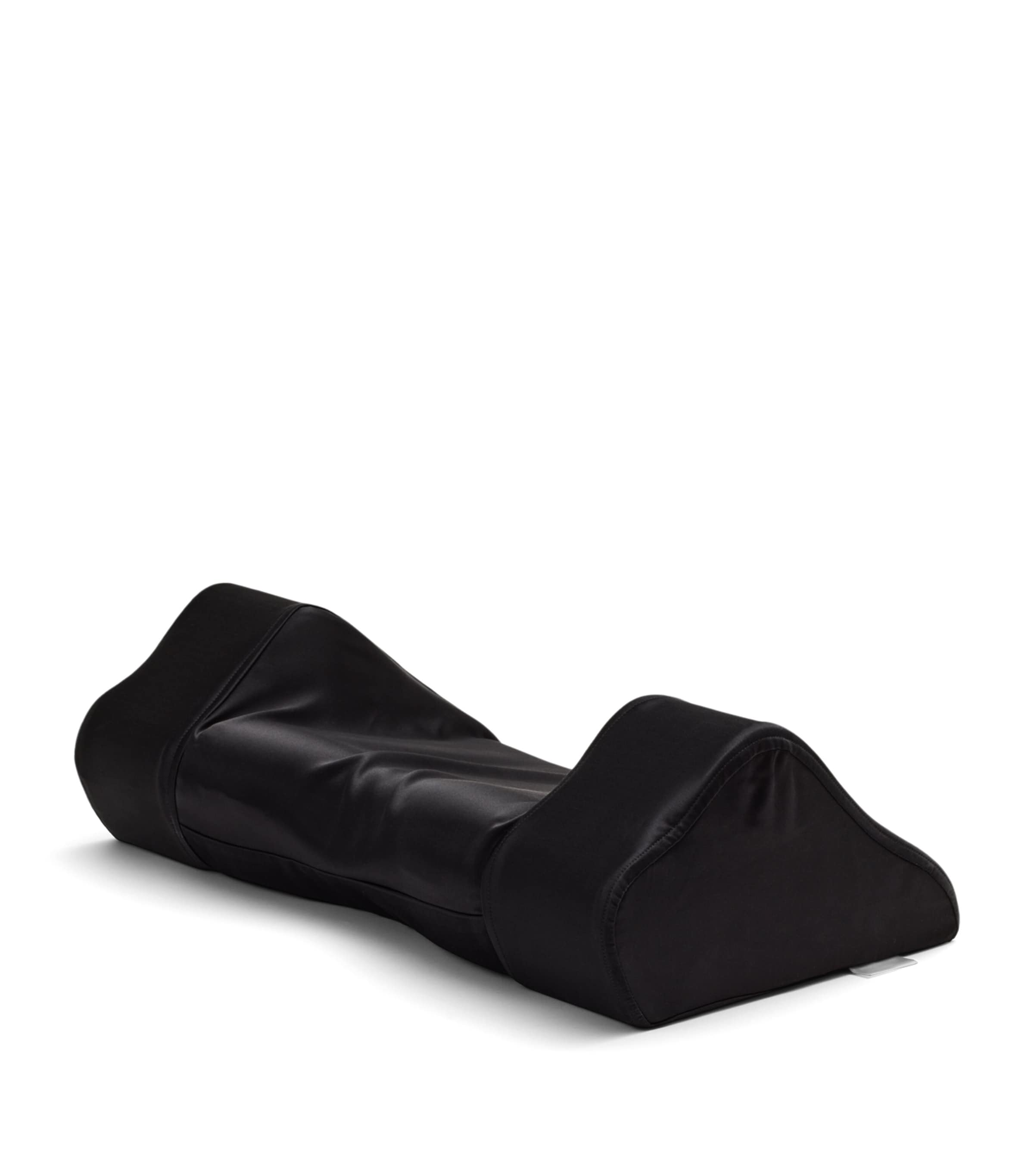 HYOUMANKIND Back Sleep Pillow with Silk Pillowcase 32cm x 57cm, UK version