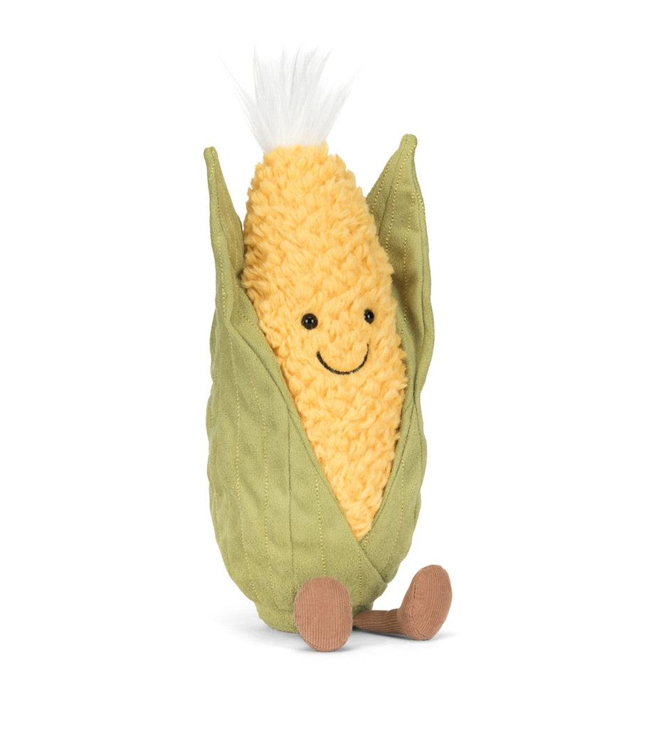 Jellycat Amuseables Sweetcorn soft toy 27cm, UK version