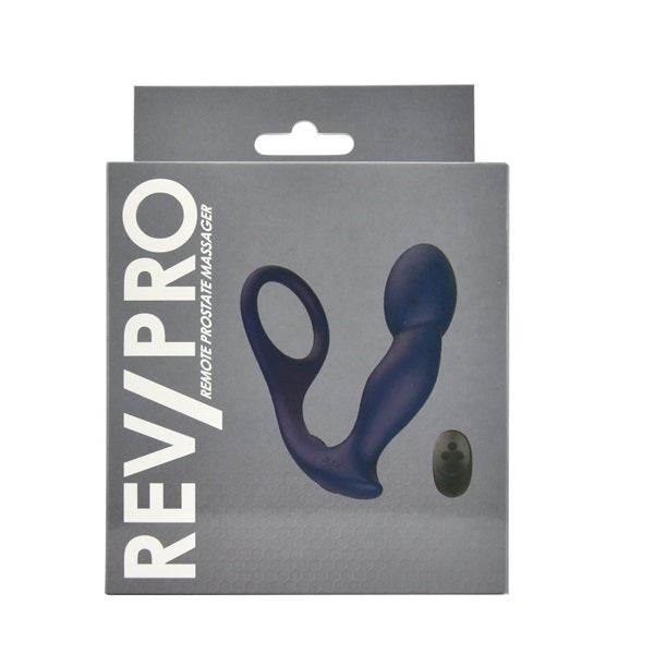 Rev-Pro remote controlled silicone prostate massager, imported from the UK