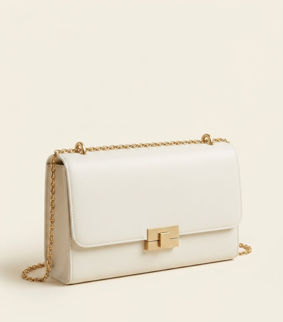 Cartier leather chain wallet (British brand)