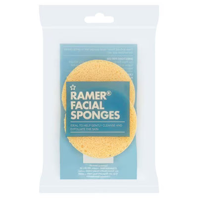Superdrug Ramer Facial Sponge Twin Pack Make-up-Schwämme